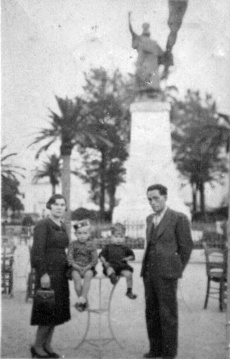 The Hatzis Family - Patras, Greece 1939